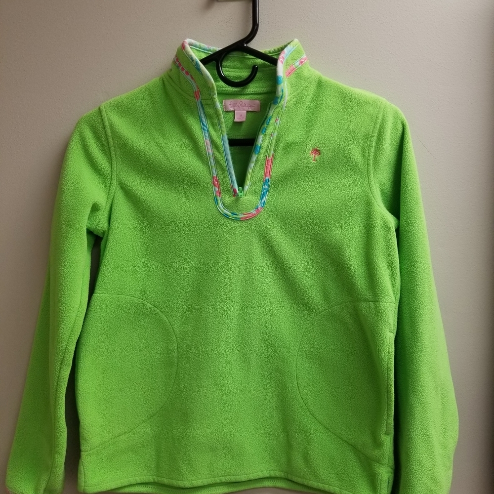 Lime green girls sweater